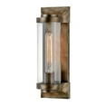 thumbnail image 1 of 1 Light Medium Outdoor Wall Lantern In Traditional Style 4.5 Inches Wide By 14 Inches High-Burnished Bronze Finish-Incandescent Lamping Type Hinkley, 1 of 1