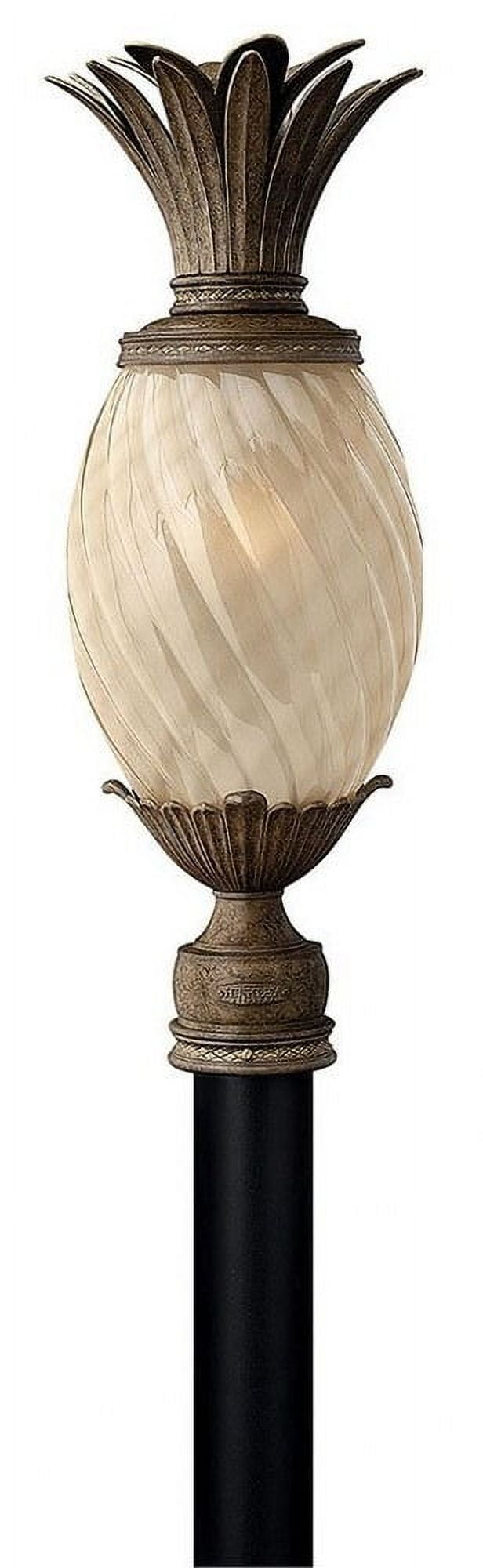 Hinkley Lighting - One Light Post Top/ Pier Mount - Outdoor - Plantation - 1