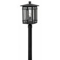 thumbnail image 1 of One Light Outdoor Post Mount In Transitional-Craftsman Style 11 Inches Wide By 20.5 Inches High-Museum Black Finish Hinkley Lighting 1961Mb, 1 of 2