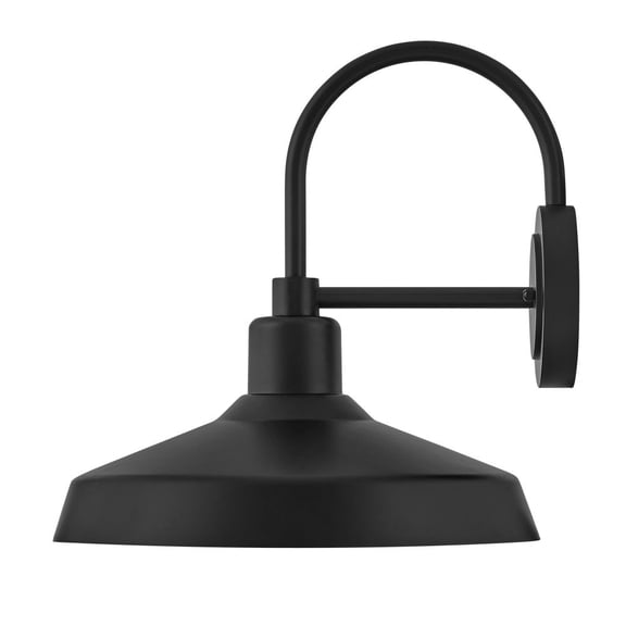 12070BK Hinkley Lighting Forge - 1 Light Medium Outdoor Wall Lantern in Industrial Style - 16 Inches Wide by 16.5 Inches High-Black Finish