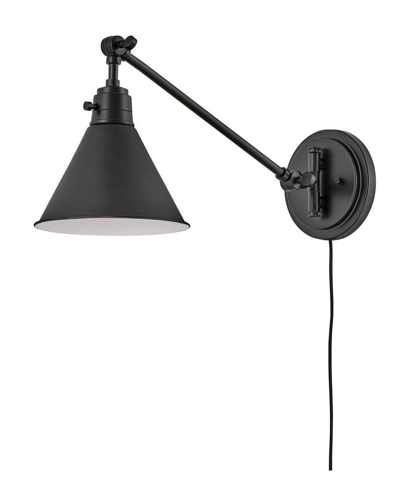 Olde Bronze Adjustable Arm Wall Sconce