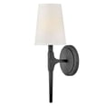 thumbnail image 1 of 4460BK Hinkley Lighting Beaumont - One Light Wall Sconce in Transitional-Rustic Style - 5 Inches Wide by 16.25 Inches High, 1 of 10