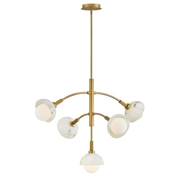 Hinkley Lighting - Phoebe - 25W 5 LED Large Chandelier In Modern Style-26.25