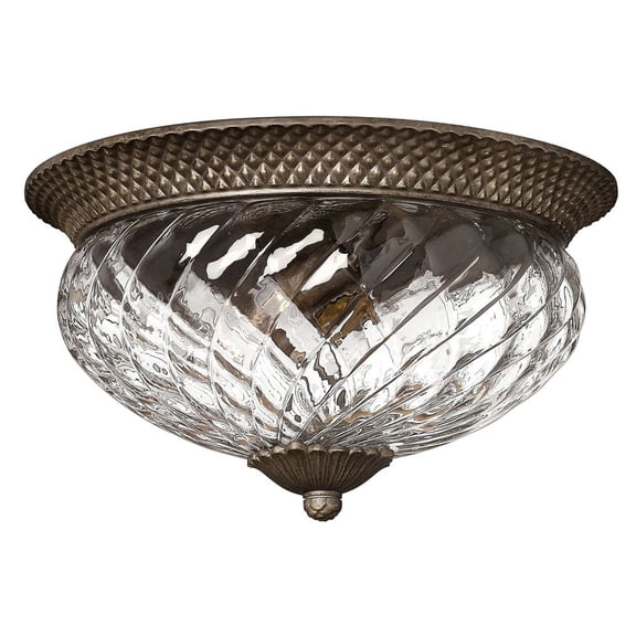 Hinkley Lighting - Plantation - 3 Light Medium Flush Mount in Traditional-Glam