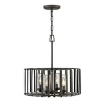 Hinkley Lighting - Reid - 4 Light Outdoor Medium Chandelier in Transitional