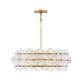 thumbnail image 1 of Hinkley Lighting - Rene - 84W 6 LED Medium Pendant In Glam Style-10.5 Inches, 1 of 1