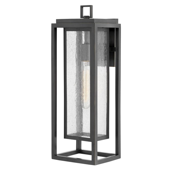 1005OZ-LL Hinkley Lighting Republic - 1 Light Large Outdoor Wall Lantern in Transitional Style - 7 Inches Wide by 20 Inches High-Oil Rubbed Bronze