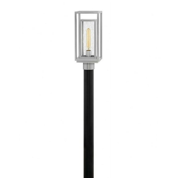 Hinkley Lighting - Republic - 1 Light Medium Outdoor Post or Pier Mount Lantern