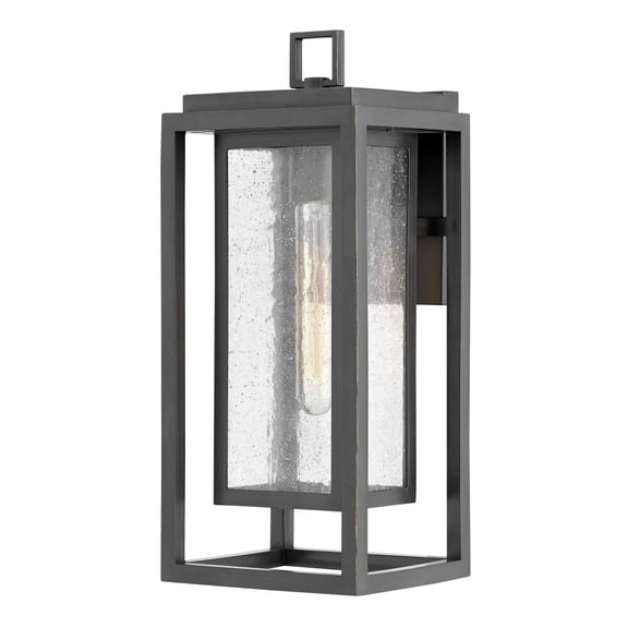 1004OZ-LV Hinkley Lighting Republic - 1 Light Medium Outdoor Wall Lantern in Transitional Style - 7 Inches Wide by 16 Inches High-Oil Rubbed Bronze