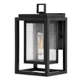 thumbnail image 1 of 1000BK-LL Hinkley Lighting Republic - 1 Light Small Outdoor Wall Lantern in Transitional Style - 7 Inches Wide by 12 Inches High-Black Finish-LED, 1 of 24