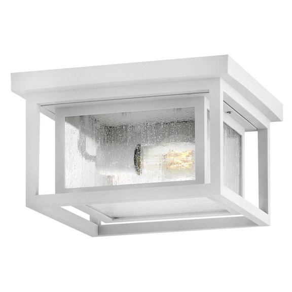 Hinkley Lighting - Republic - 16W 2 LED Small Outdoor Flush Mount-6.5 Inches