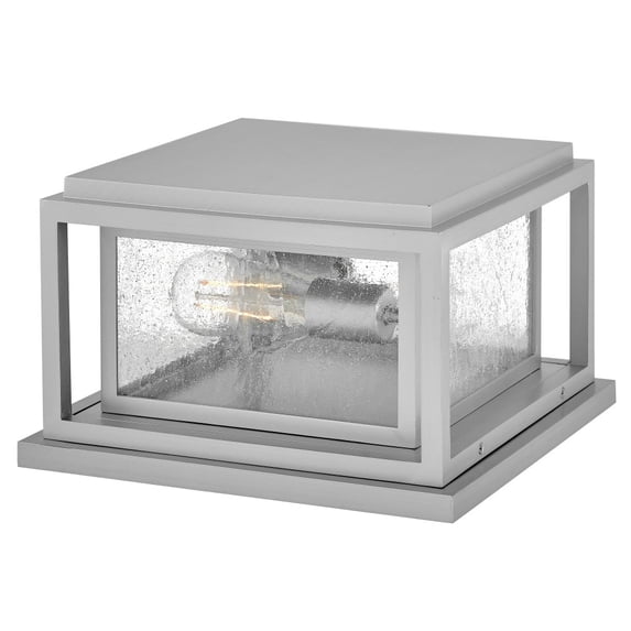 Hinkley Lighting - Republic - 16W 2 LED Small Outdoor Pier Mount-7.5 Inches Tall