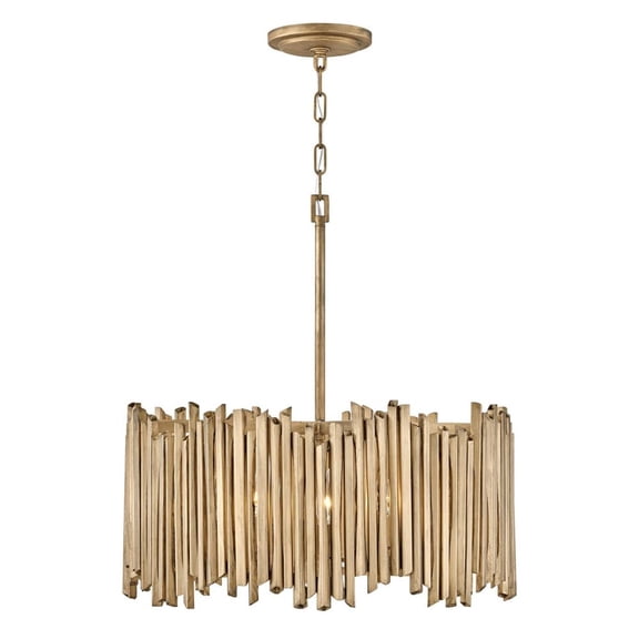 Hinkley Lighting - Roca - 5 Light Medium Drum Chandelier In Transitional and