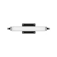 thumbnail image 1 of Rollins - Light Black And Chrome Multi Color Industrial / Transitional - LED Steel Wall Sconce, 1 of 10