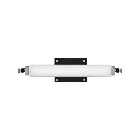 Rollins - Light Black And Chrome Multi Color Industrial / Transitional - LED Steel Wall Sconce