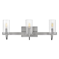 Ryden 3 - Light Brushed Nickel / Silver Modern / Transitional - LED Steel Wall Sconce