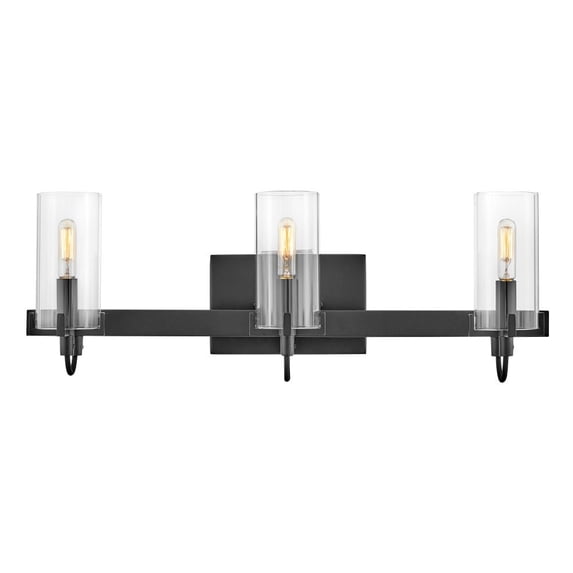 Ryden 3 - Light Black Modern / Transitional - LED Steel Wall Sconce