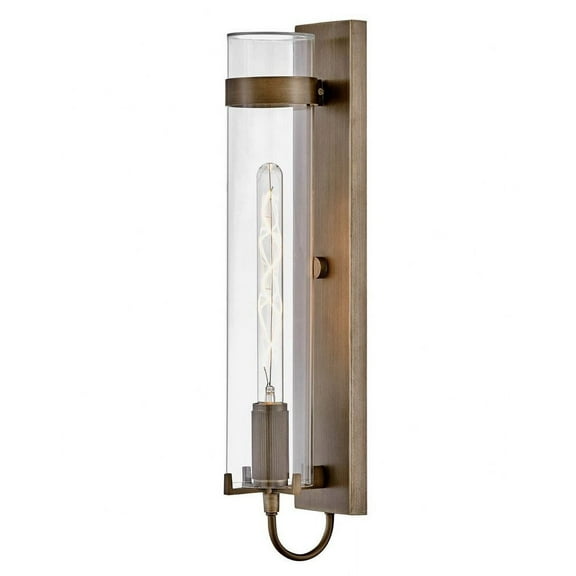 13204BU-LL-Hinkley Lighting-Ryden - 6W 1 LED Outdoor Large Wall Mount Lantern-24 Inches Tall and 4.5 Inches Wide-Burnished Bronze Finish