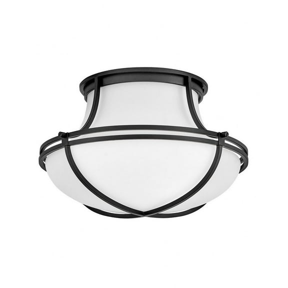 Hinkley Lighting - Saddler - 21W 3 LED Medium Flush Mount In Traditional