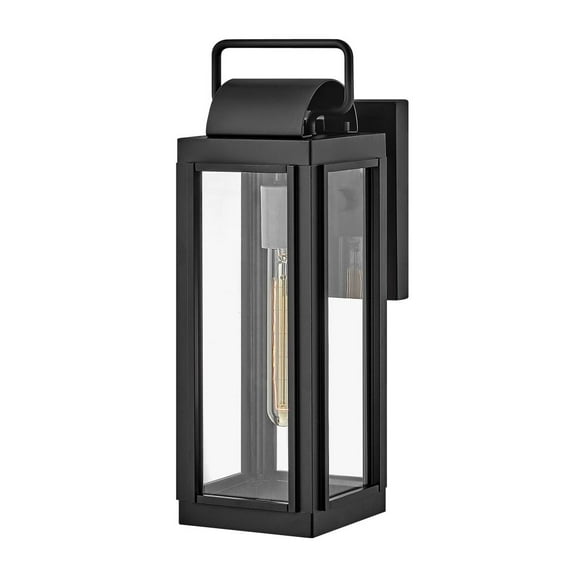2840BK Hinkley Lighting Sag Harbor - 1 Light Small Outdoor Wall Lantern in Traditional and Coastal Style - 5.5 Inches Wide by 16.25 Inches High-Black