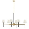thumbnail image 1 of Hinkley Lighting - Saunders - 30W 6 LED Medium Linear Chandelier In Mid-Century, 1 of 9