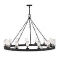 thumbnail image 1 of 29209BK Hinkley Lighting Sawyer - 75W 15 LED Outdoor Extra Large Hanging Lantern In Rustic Style-28.5 Inches Tall and 46 Inches Wide, 1 of 7