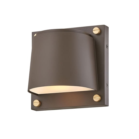 Hinkley Lighting - Scout - 6W 1 LED Outdoor Small Wall Mount Lantern In Modern