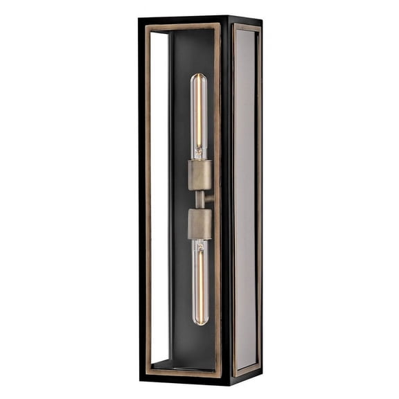 Hinkley Lighting - Shaw - 16W 2 LED Large Outdoor Wall Lantern In Traditional