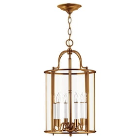 6 Light Large Foyer In Traditional Style 14 Inches Wide By 25 Inches High-Heirloom Brass Finish Hinkley Lighting 3478Hr