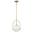 thumbnail image 1 of 3407HB Hinkley Lighting Somerset - 1 Light Medium Pendant in Transitional Style - 11.5 Inches Wide by 17 Inches High-Heritage Brass Finish, 1 of 12
