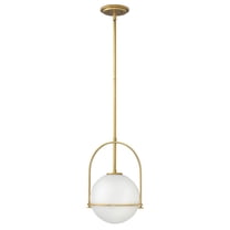 3407HB Hinkley Lighting Somerset - 1 Light Medium Pendant in Transitional Style - 11.5 Inches Wide by 17 Inches High-Heritage Brass Finish