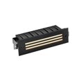 thumbnail image 1 of Hinkley Lighting - Sparta Dash - 7W LED Large Louvered Brick Light-3 Inches Tall, 1 of 8