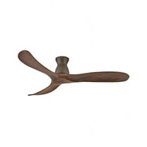 903460FMM-NDD Hinkley Lighting Swell Flush - 3 Blade Ceiling Fan In Modern Style-11 Inches Tall and 60 Inches Wide-Metallic Matte Bronze Finish