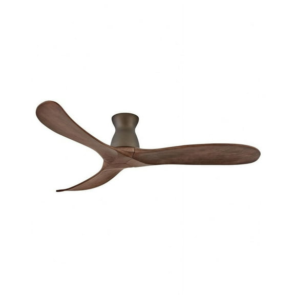 903460FMM-NDD Hinkley Lighting Swell Flush - 3 Blade Ceiling Fan In Modern Style-11 Inches Tall and 60 Inches Wide-Metallic Matte Bronze Finish