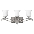 thumbnail image 1 of 5003AN Hinkley Lighting Brooke - 3 Light Bath Vanity in Traditional and Transitional and Coastal Style - 24 Inches Wide by 10.75 Inches High-Antique, 1 of 12