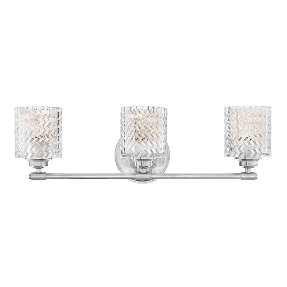 Hinkley Lighting - Three Light Bath - Elle - 3 Light Bath Vanity in Traditional