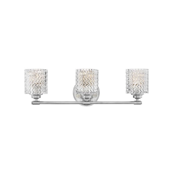 Hinkley Lighting - Three Light Bath - Elle - 3 Light Bath Vanity in Traditional