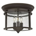 thumbnail image 1 of 3473OB-Hinkley Lighting-Gentry - 3 Light Medium Flush Mount in Traditional Style - 11.5 Inches Wide by 9.5 Inches High-Olde Bronze Finish, 1 of 5