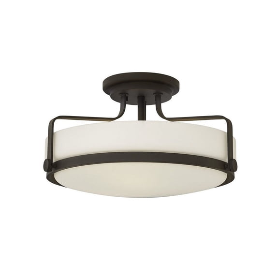 Hinkley Lighting - Three Light Flush Mount - Foyer - Harper - 3 Light Large