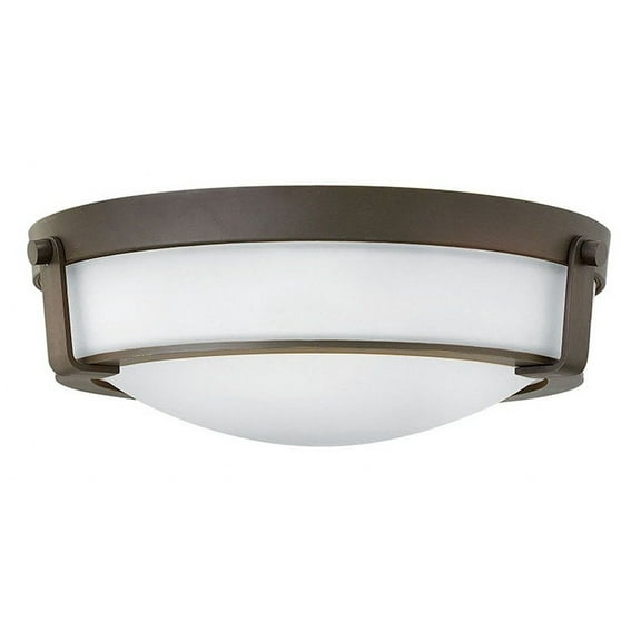 Hinkley Lighting - Three Light Flush Mount - Foyer - Hathaway - 3 Light Medium