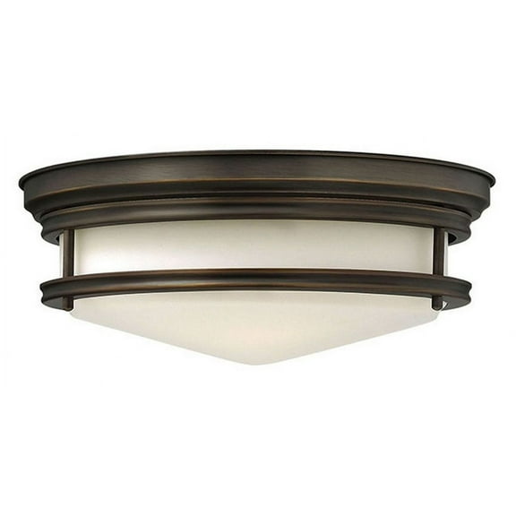 Hinkley Lighting - Three Light Flush Mount - Hadley - 3 Light Large Flush Mount