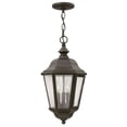 thumbnail image 1 of 3 Light Large Outdoor Hanging Lantern In Traditional Style 10 Inches Wide By 19.5 Inches High-Oil Rubbed Bronze Finish-Led Lamping Type Hinkley, 1 of 6