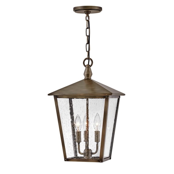 Hinkley Lighting - Three Light Hanging Lantern - Huntersfield - 3 Light Medium