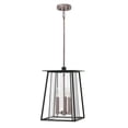 thumbnail image 1 of 2102BK-LL-Hinkley Lighting-Walker - Three Light Outdoor Hanging Lantern in Transitional-Craftsman Style - 11.5 Inches Wide by 17.25 Inches High-Black, 1 of 4
