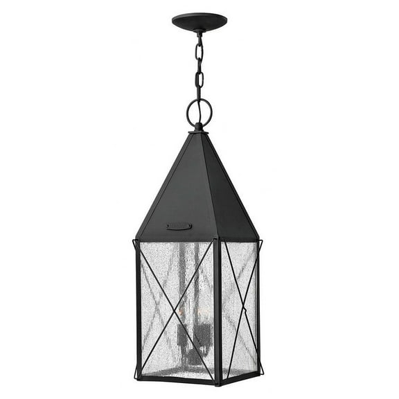 Hinkley Lighting - Three Light Hanging Lantern - York - Three Light Outdoor