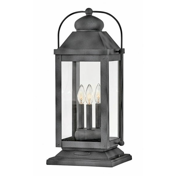 Hinkley Lighting - Three Light Outdoor Lantern - Outdoor - Anchorage - 3 Light