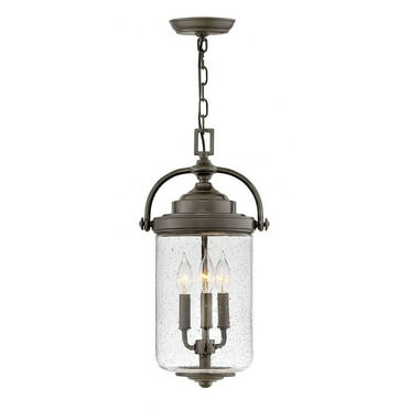 Hinkley Lighting - Three Light Outdoor Lantern - Willoughby - Three Light