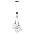 thumbnail image 1 of 3 Light Pendant In Modern-Bohemian Style 18.25 Inches Wide By 36.5 Inches High-Black Finish Hinkley Lighting 30304Blk-Wh, 1 of 7
