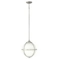thumbnail image 1 of 3 Light Medium Orb Pendant In Traditional-Industrial Style 15 Inches Wide By 18 Inches High-Brushed Nickel Finish Hinkley Lighting 4744Bn, 1 of 7