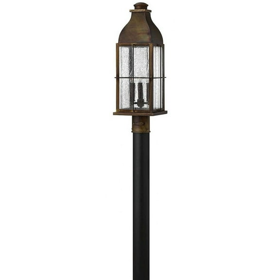 Hinkley Lighting - Three Light Post Top/ Pier Mount - Outdoor - Bingham - 3